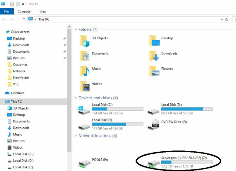 วิธีแก้ไข โปรแกรมอื่นๆ มองไม่เห็น Network Map Drive